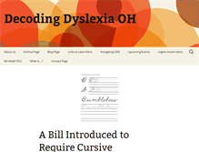 Tablet Screenshot of decodingdyslexiaoh.org